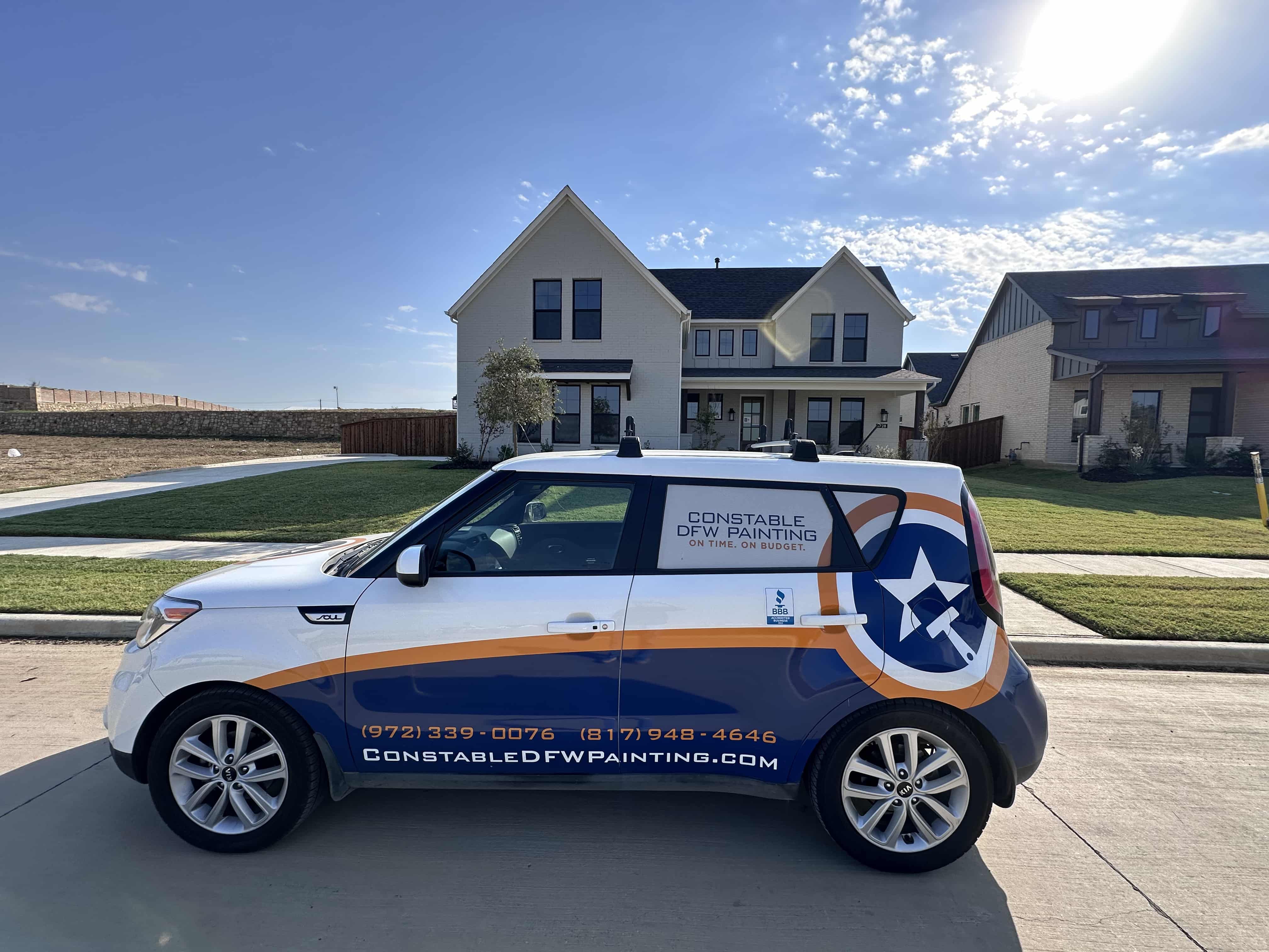 painting services in Mansfield Texas neighborhoods