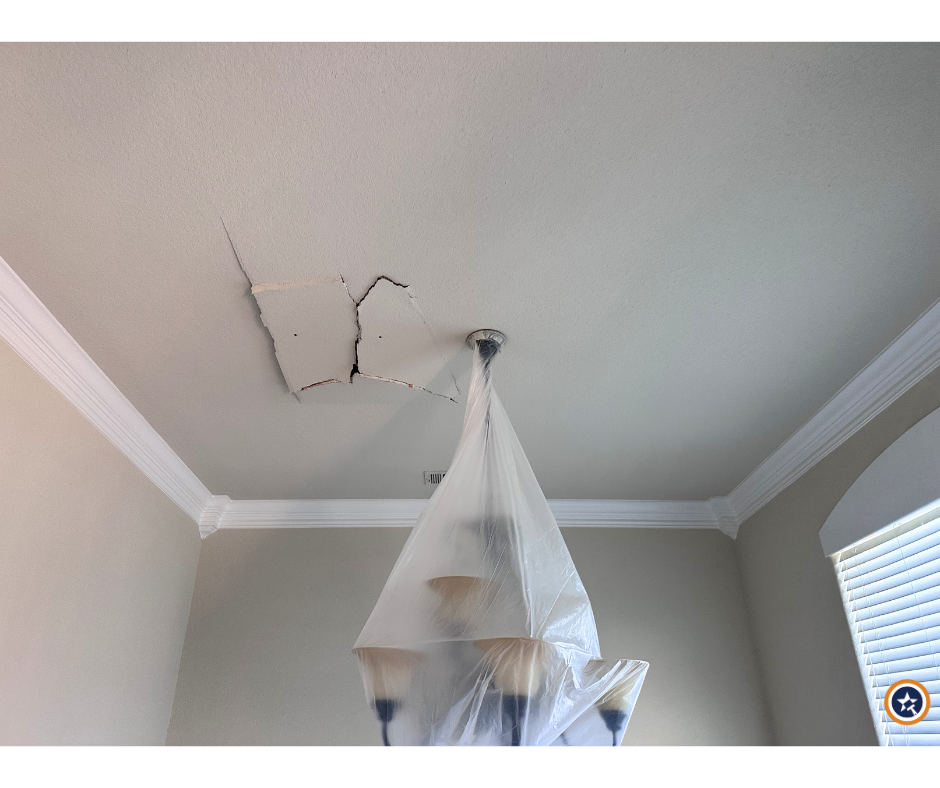 drywall repair before Fort Worth