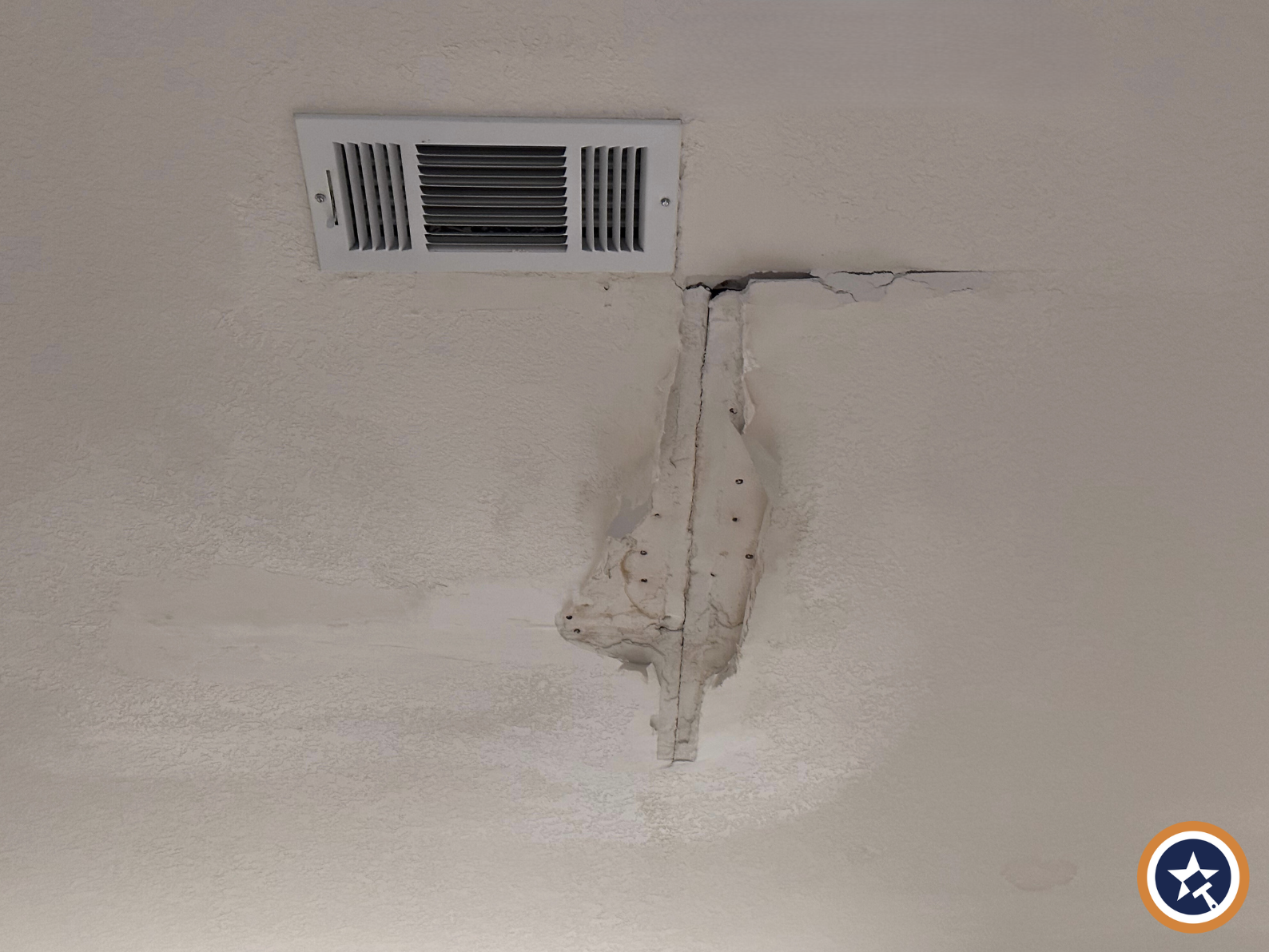 drywall repair before Fort Worth
