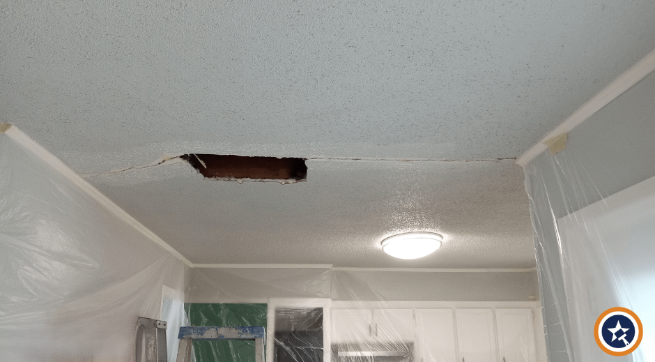 drywall crack before Fort Worth