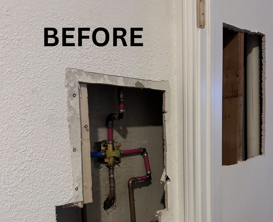 drywall repair before Fort Worth