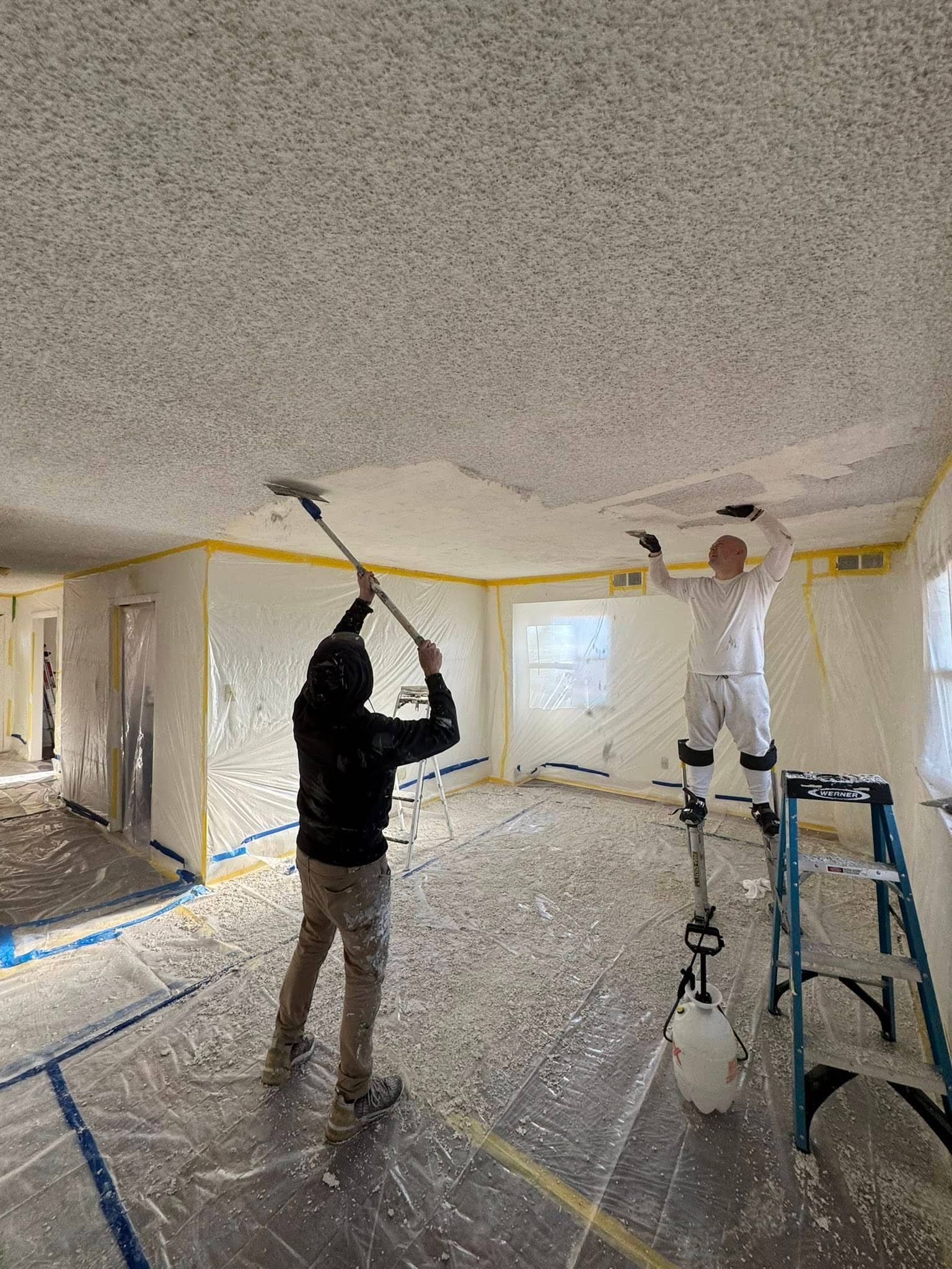 popcorn ceiling removal Fort Worth Texas